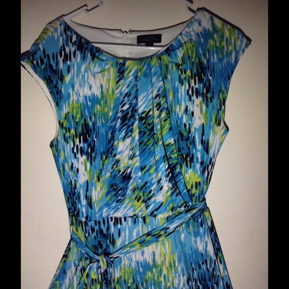 Patterned Business Dress