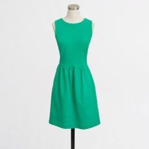 Green J Crew Factory dress
