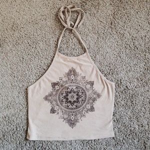 Mandala halter top