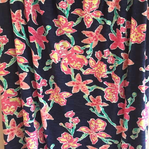 Lilly Pulitzer strapless maxi dress - Picture 3 of 4