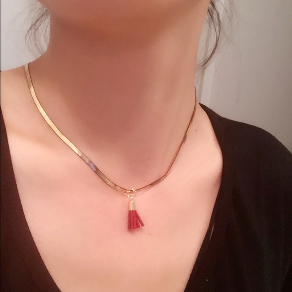 【Red】multiple ways necklace