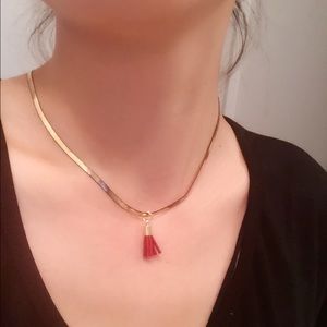 【Red】multiple ways necklace