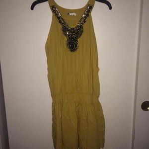 TRADEDYellow romperTRADED