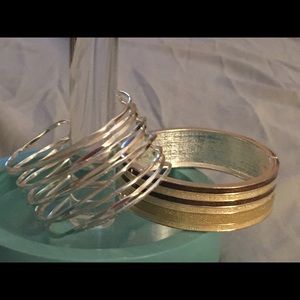 Set of two Cuff and Bangle
