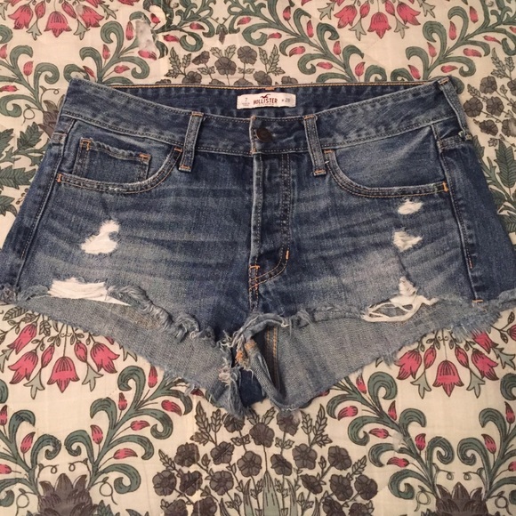 Hollister denim shorts