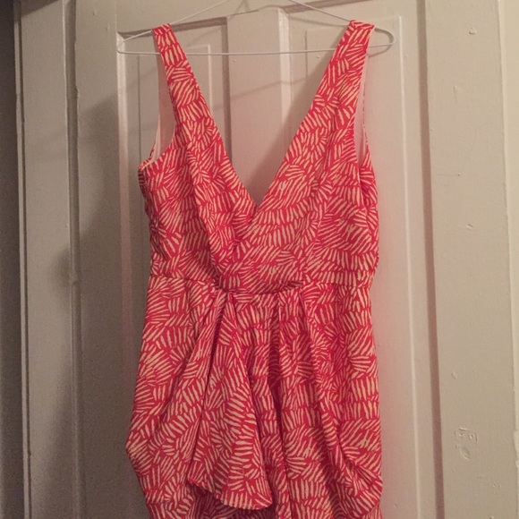 Orange dress
