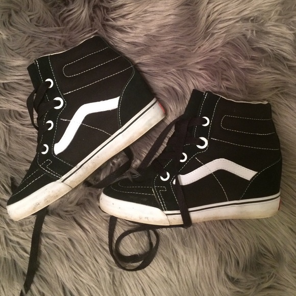 Vans Shoes - Vans Sk-8 hi Sneaker Wedges