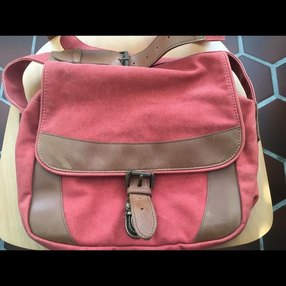 LLBean Sunwashed canvas bag