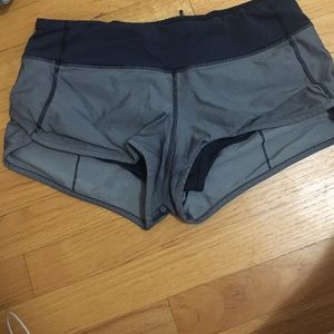 Lululemon speed shorts