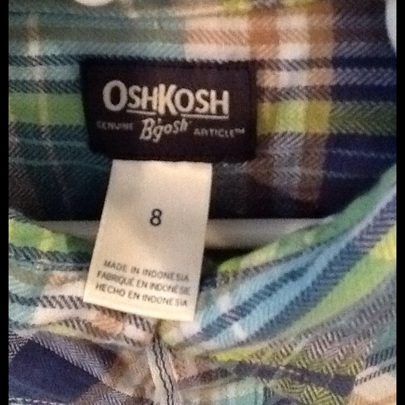 Oshkosh button up size 8 - Picture 3 of 4