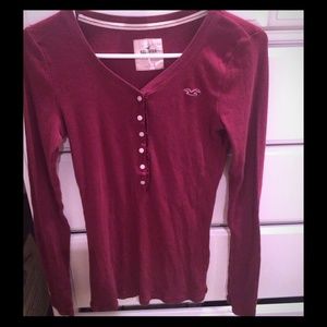 Long sleeve Hollister tee