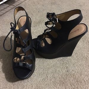 Gladiator wedge 5 inch heels