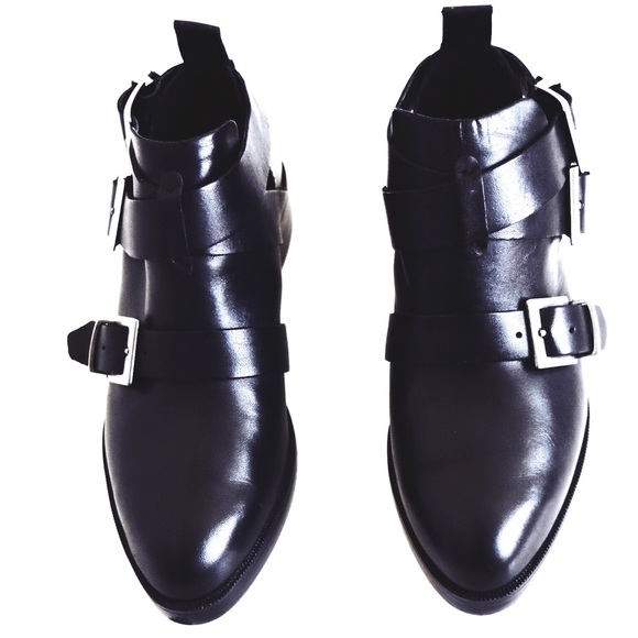 Zara Pointed Boots Sz 6