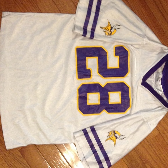 NFL team apparel Peterson Jersey *sold*