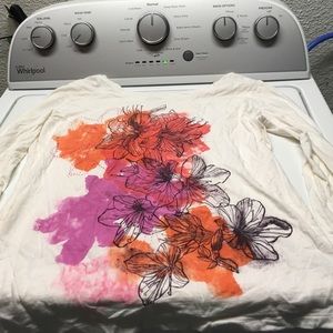 I will wash before sending its a shirt with flower