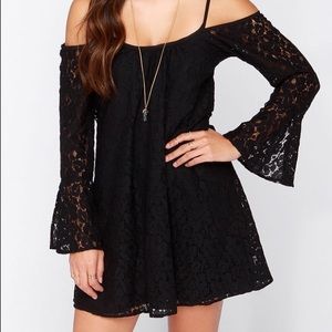 LUCY LOVE long sleeve laced dress