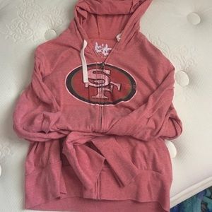 San Fransisco 49ers Zip-Up jacket