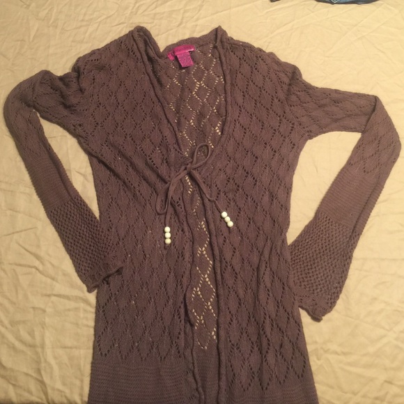 brown sz s cardigan - Picture 1 of 4