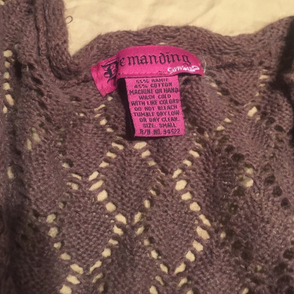 brown sz s cardigan - Picture 3 of 4