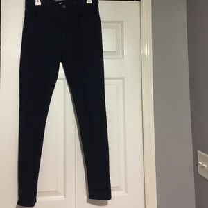 high waisted forever 21 skinny jeans
