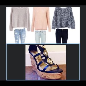 Wedge Cork Summer Sandals