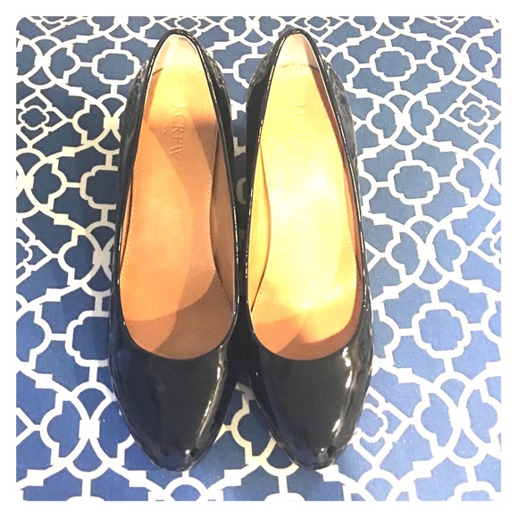 Black J.Crew Wedges