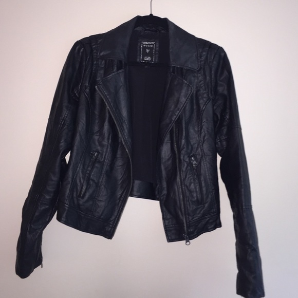 GUESS Faux leather jacket - Picture 2 of 3