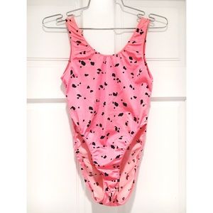 👙VINTAGE Pink Spotted One Piece 👙
