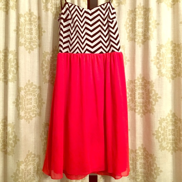 Strapless dress
