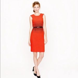 J. Crew Optic Dot Dress