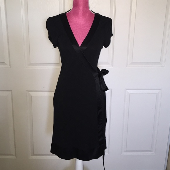 express black wrap dress