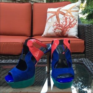 Jessica Simpson Multicolored Heels