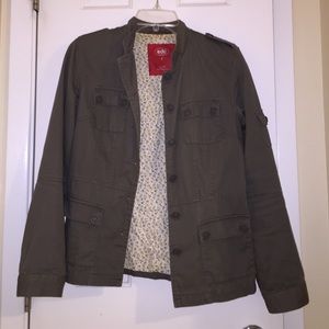 Dark green jacket