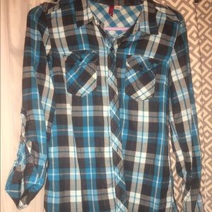 Blue flannel