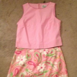 2 piece lily Pulitzer set