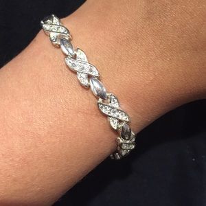 Silver xo Bracelet