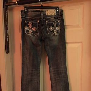Miss Me girls' boot cut jeans