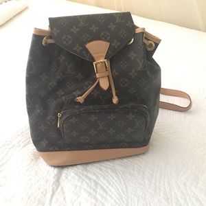Louis Vuitton Lookalike adorable backpack