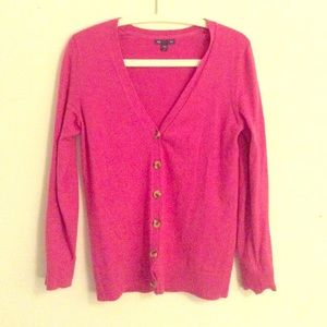 Pink Gap Cardigan