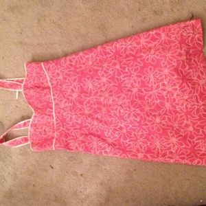 Pink floral lily Pulitzer dress
