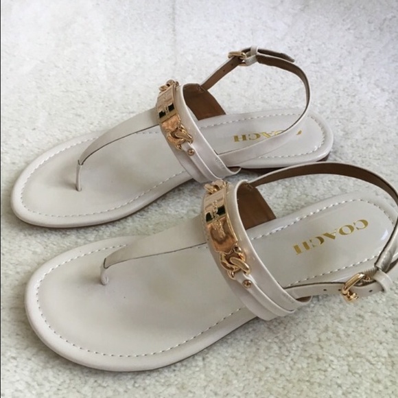 New! COACH thong sandals - Picture 2 of 4