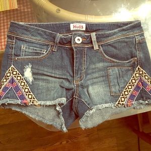 Jean shorts