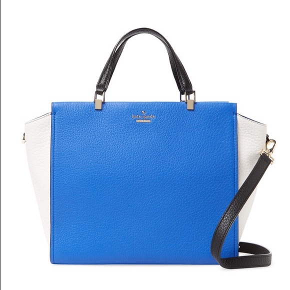 $448 NWT Kate Spade Chelsea Square Hayden Satchel - Picture 1 of 4