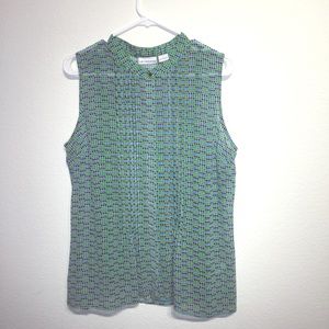 Sleeveless blouse
