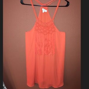 Umgee Bright Orange Dress