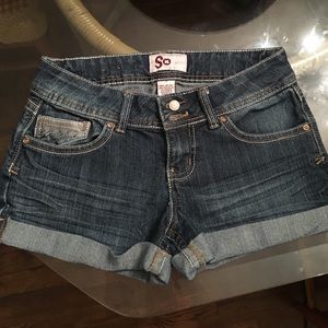 Jean shorts