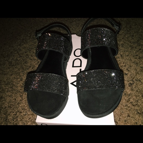 sparkly sandals