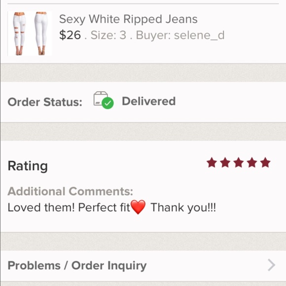 ✨Last One ✨Butt Lifting White Ripped Jeans - Picture 3 of 5