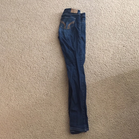 Navy blue skinny jeans - Picture 1 of 4