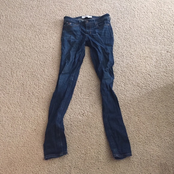 Navy blue skinny jeans - Picture 2 of 4